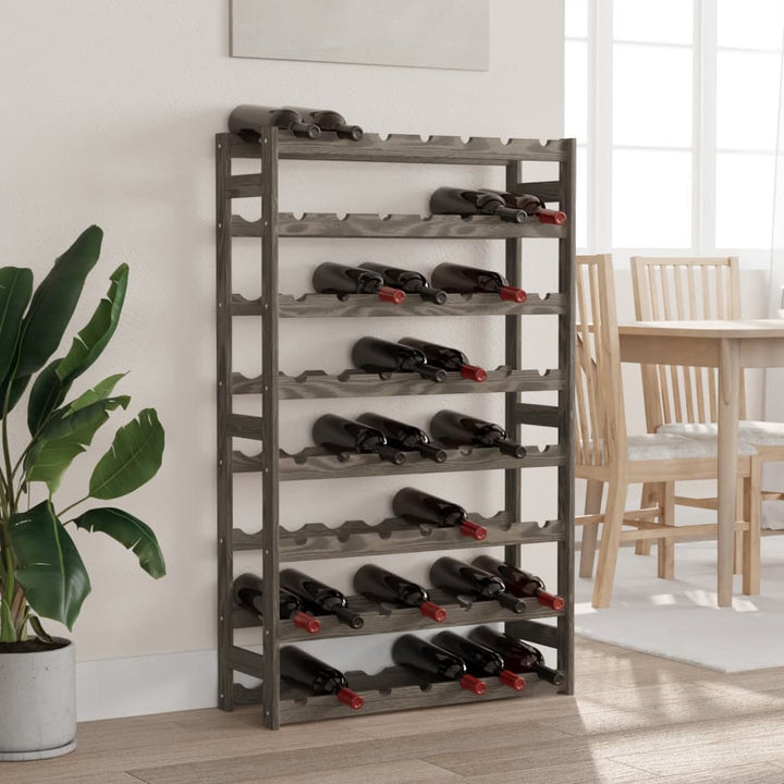 Suport Sticle De Vin, 42 Sticle, , Lemn Masiv De Pin