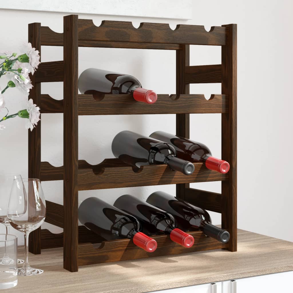Suport De Vin Pentru 30 De Sticle, Lemn De Pin