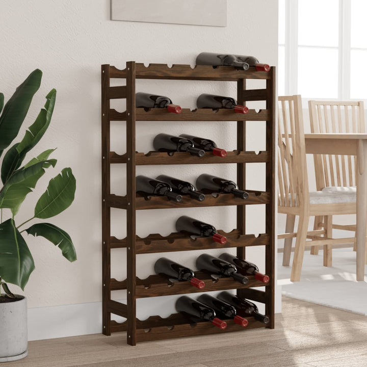 Suport De Vin Pentru 30 De Sticle, Lemn De Pin