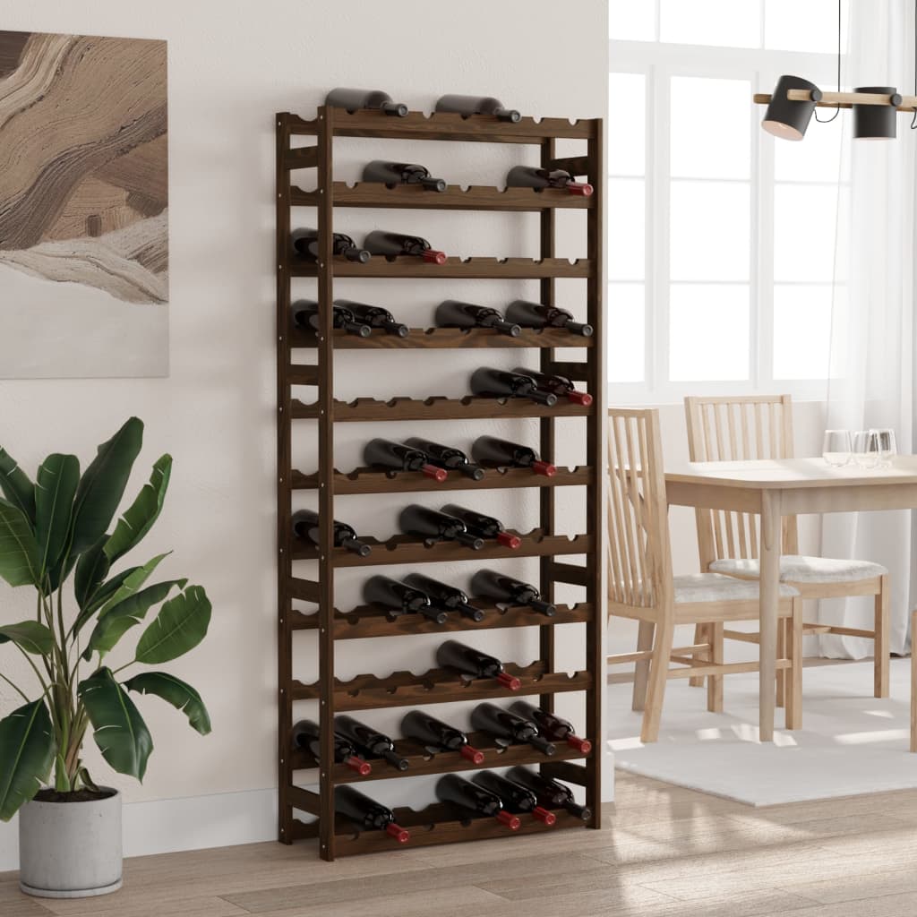 Suport De Vin Pentru 30 De Sticle, Lemn De Pin
