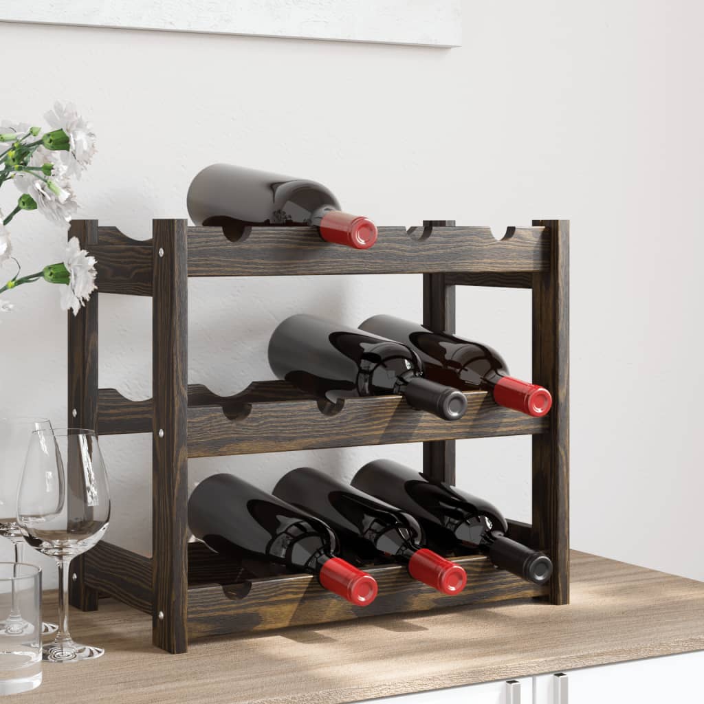 Suport De Vin Pentru 30 De Sticle, Lemn De Pin