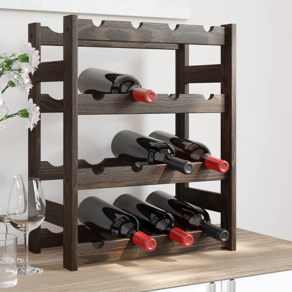 Suport De Vin Pentru 30 De Sticle, Lemn De Pin