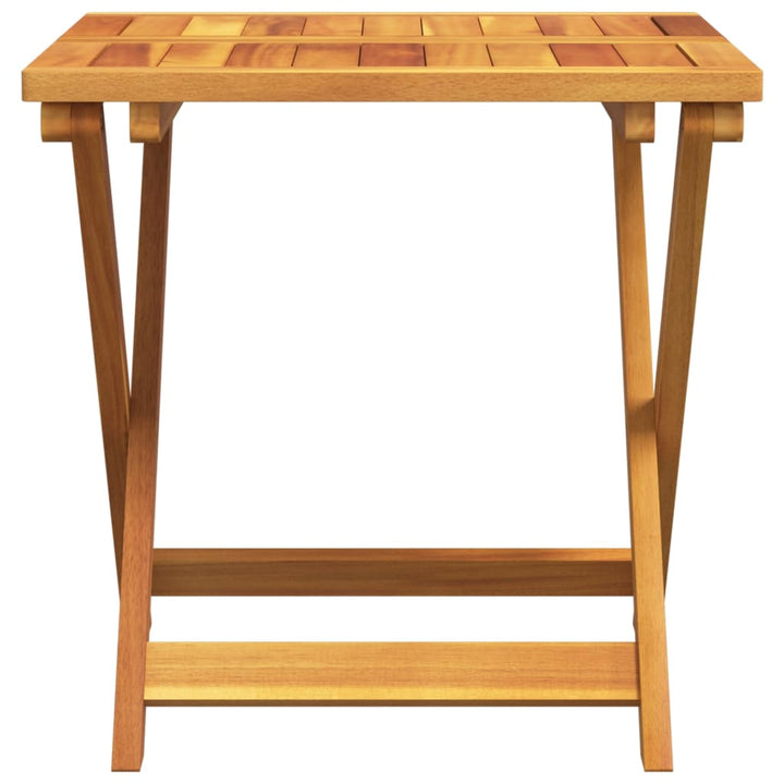 Set Mobilier Grădină Pliabil, 3 Piese, Lemn Masiv Acacia