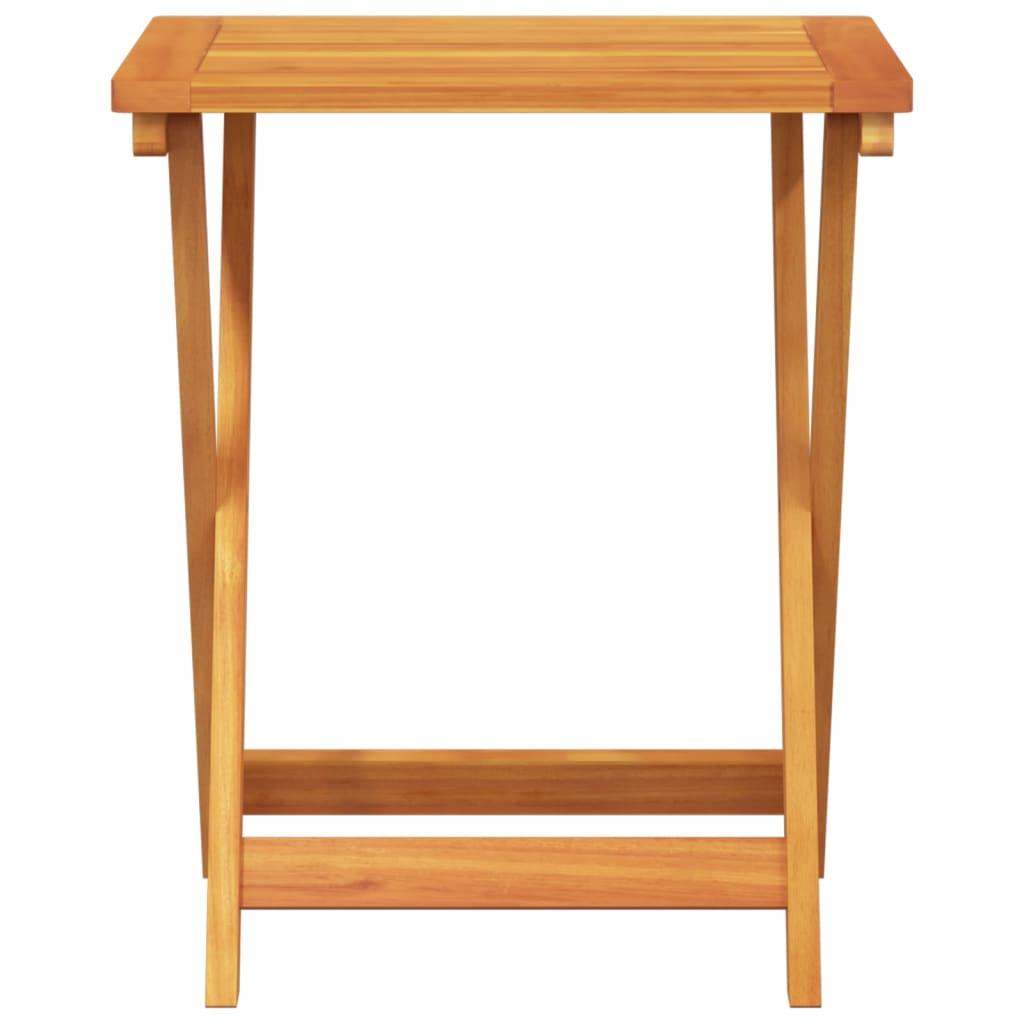 Set Mobilier Grădină Pliabil, 3 Piese, Lemn Masiv Acacia