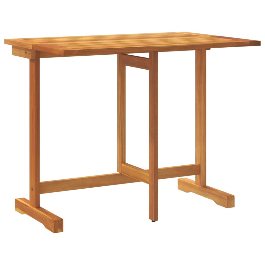 Set Mobilier Grădină Pliabil, 3 Piese, Lemn Masiv Acacia