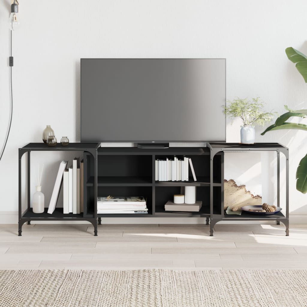 Comodă Tv, Stejar Fumuriu, 150X37X50 Cm, Lemn Compozit