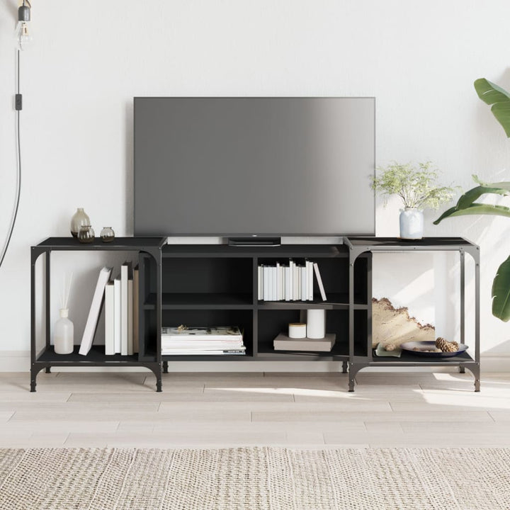 Comodă Tv, Stejar Fumuriu, 150X37X50 Cm, Lemn Compozit