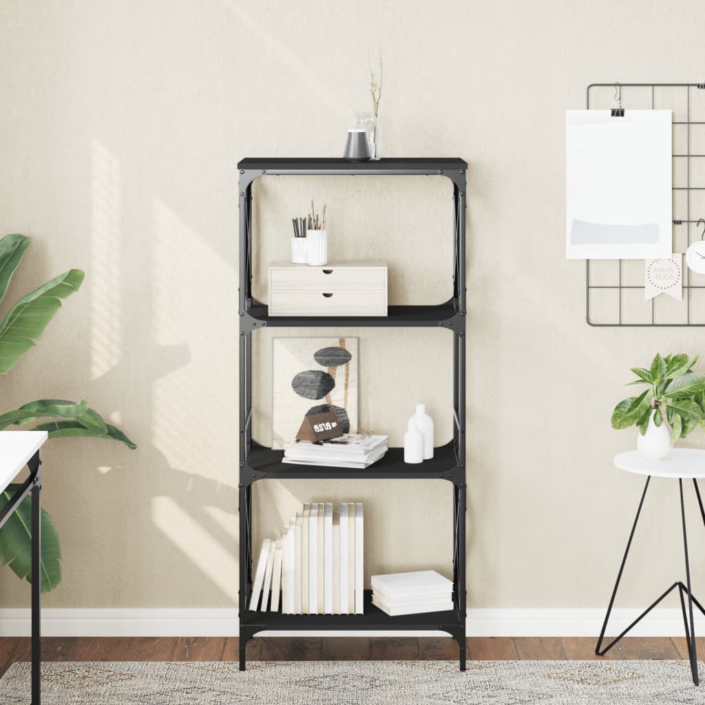 Bibliotecă 4 Niveluri 59X35X Lemn Prelucrat
