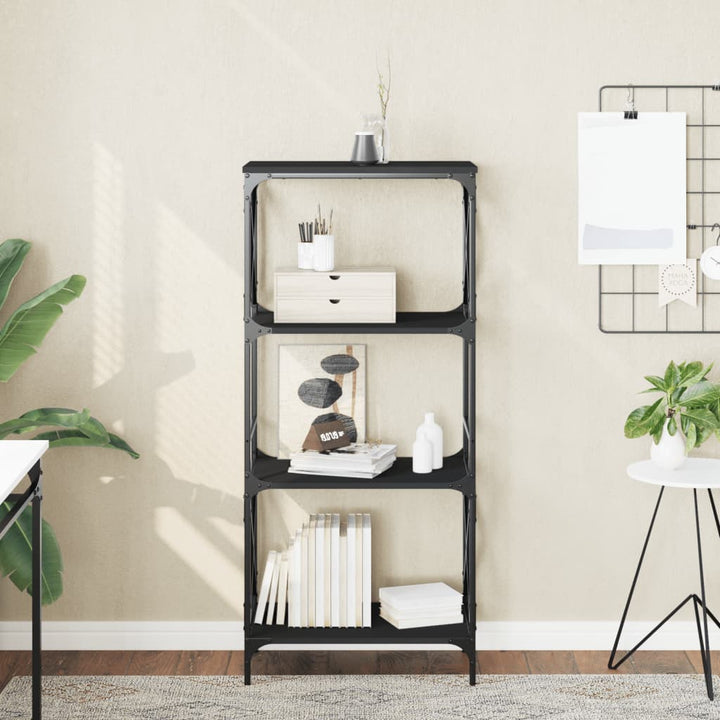 Bibliotecă 4 Niveluri 59X35X Lemn Prelucrat