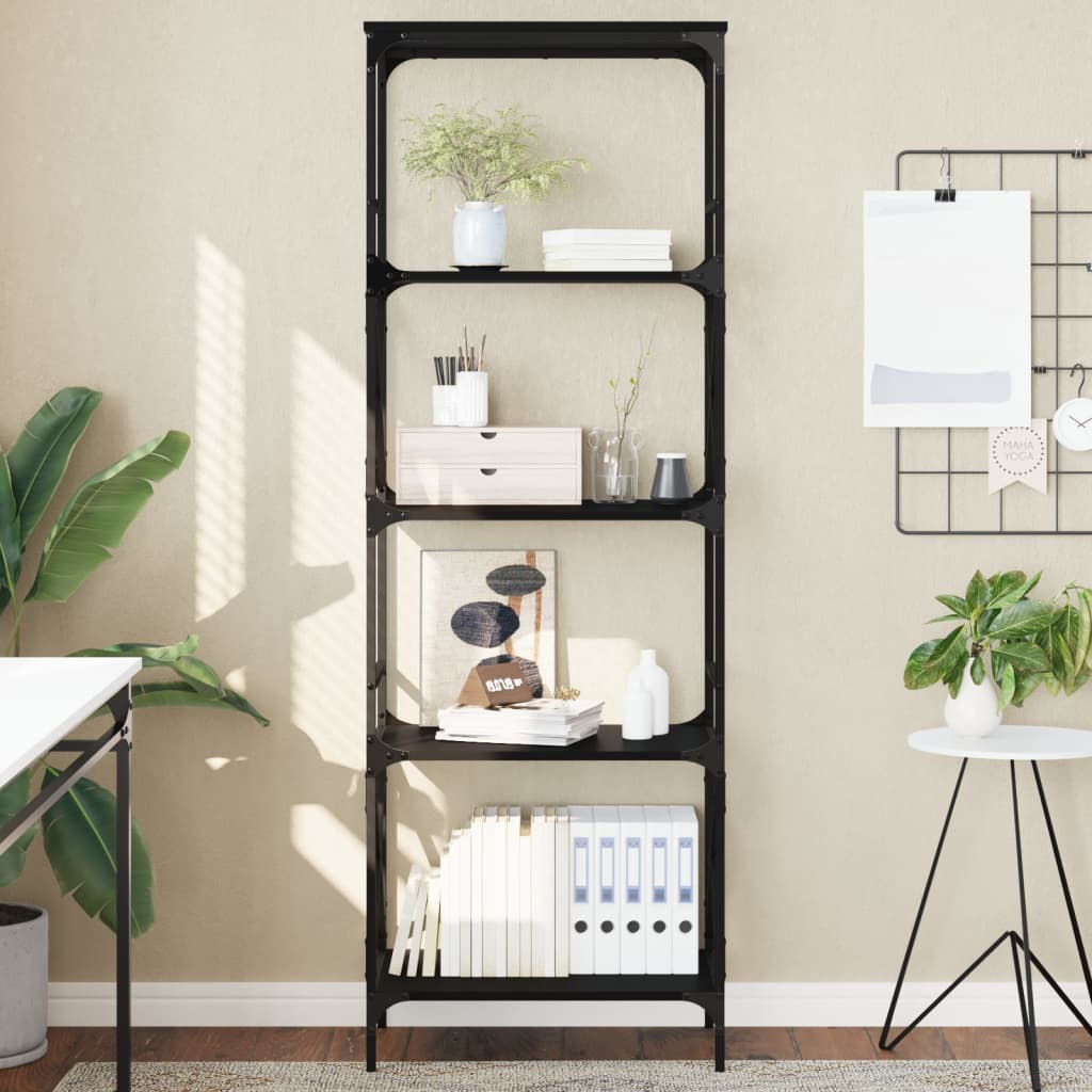 Bibliotecă 4 Niveluri 59X35X Lemn Prelucrat
