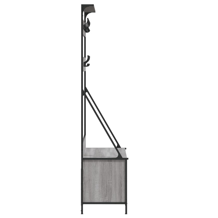 Suport De Haine Cu Raft Pantofi, , 100X41X184 Cm