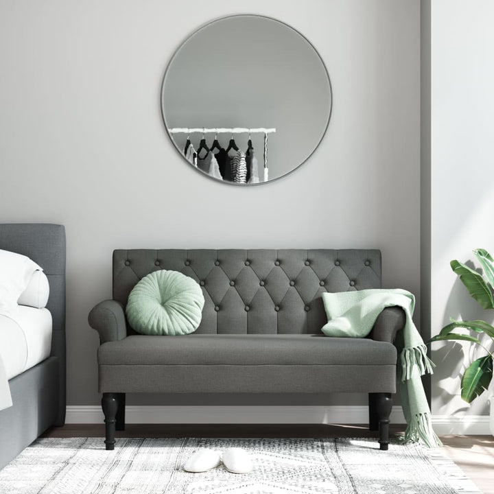 Bancă Cu Spătar, , 120X62X75,5 Cm, Textil