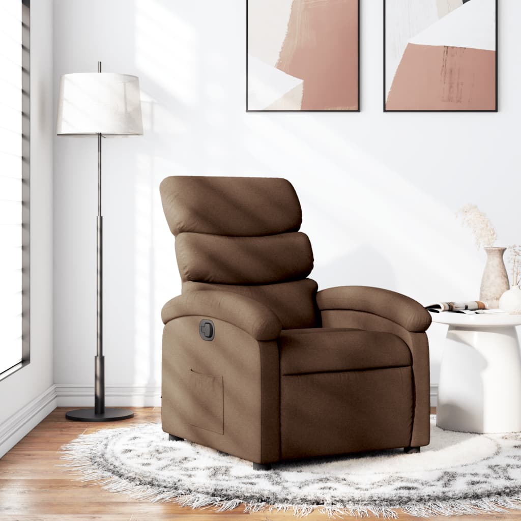 Vixl Fotoliu De Masaj Rabatabil, , Material Textil