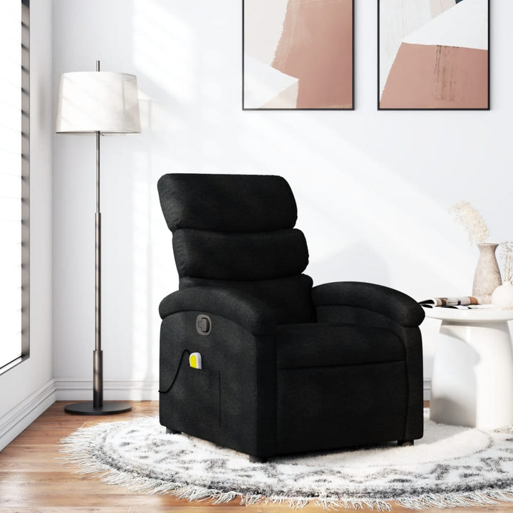 Vixl Fotoliu De Masaj Rabatabil, , Material Textil
