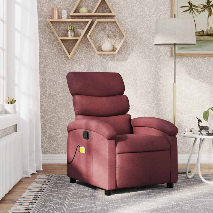 Vixl Fotoliu De Masaj Rabatabil, , Material Textil
