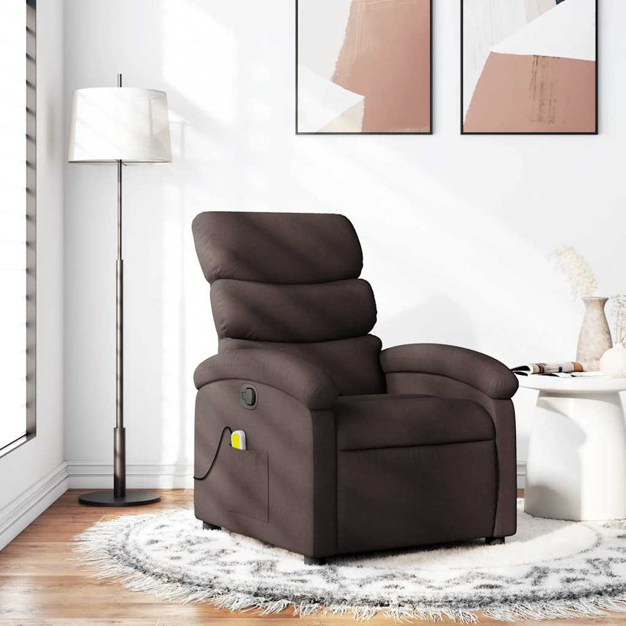 Vixl Fotoliu De Masaj Rabatabil, , Material Textil