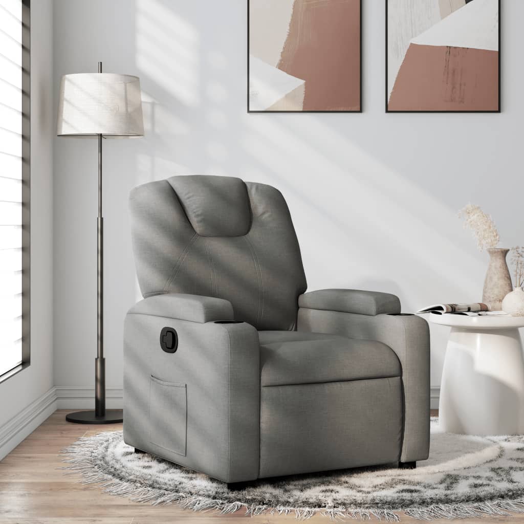 Vixl Fotoliu Electric De Masaj Rabatabil, Roșu Vin, Textil