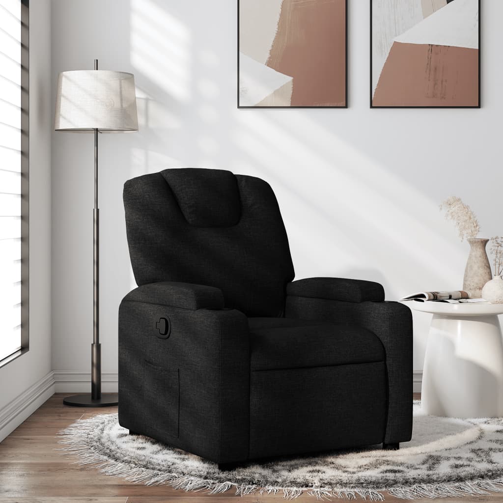 Vixl Fotoliu Electric De Masaj Rabatabil, Roșu Vin, Textil