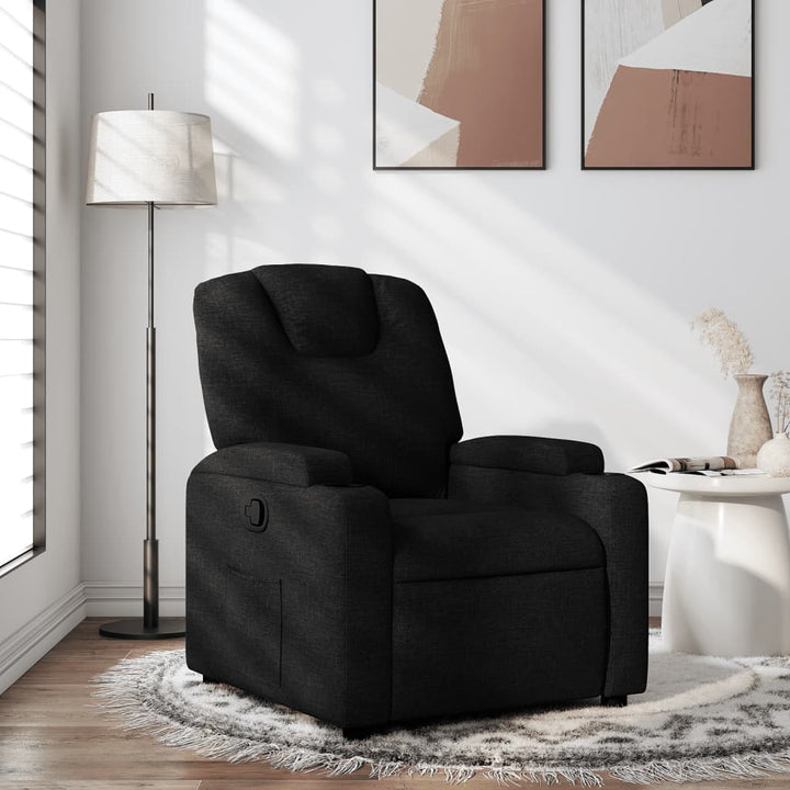 Vixl Fotoliu Electric De Masaj Rabatabil, Roșu Vin, Textil