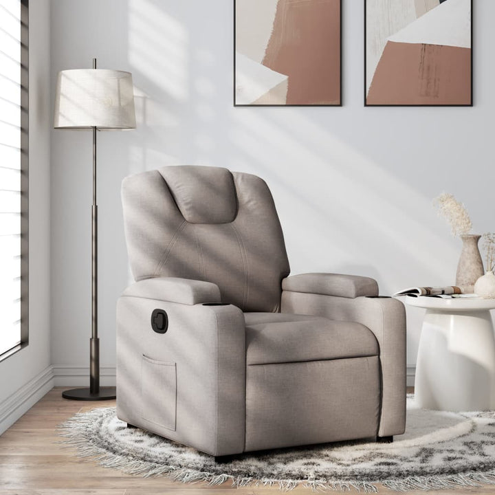 Vixl Fotoliu Electric De Masaj Rabatabil, Roșu Vin, Textil