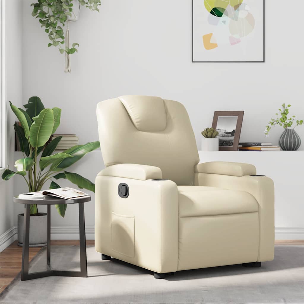 Fotoliu Rabatabil Electric, , Piele Ecologică