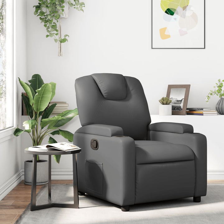 Fotoliu Rabatabil Electric, , Piele Ecologică