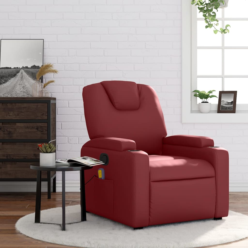 Fotoliu Rabatabil Electric, , Piele Ecologică