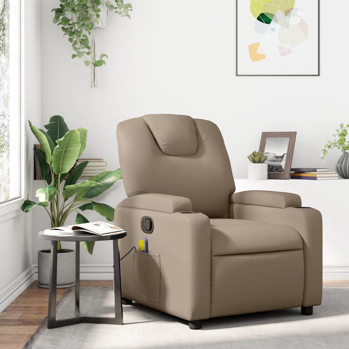 Fotoliu Rabatabil Electric, , Piele Ecologică