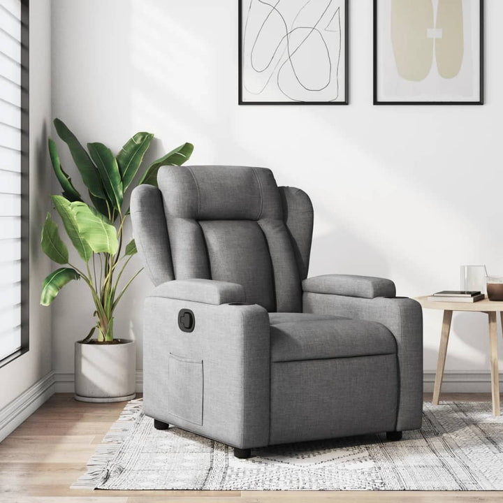 Vixl Fotoliu Electric De Masaj Rabatabil, , Textil