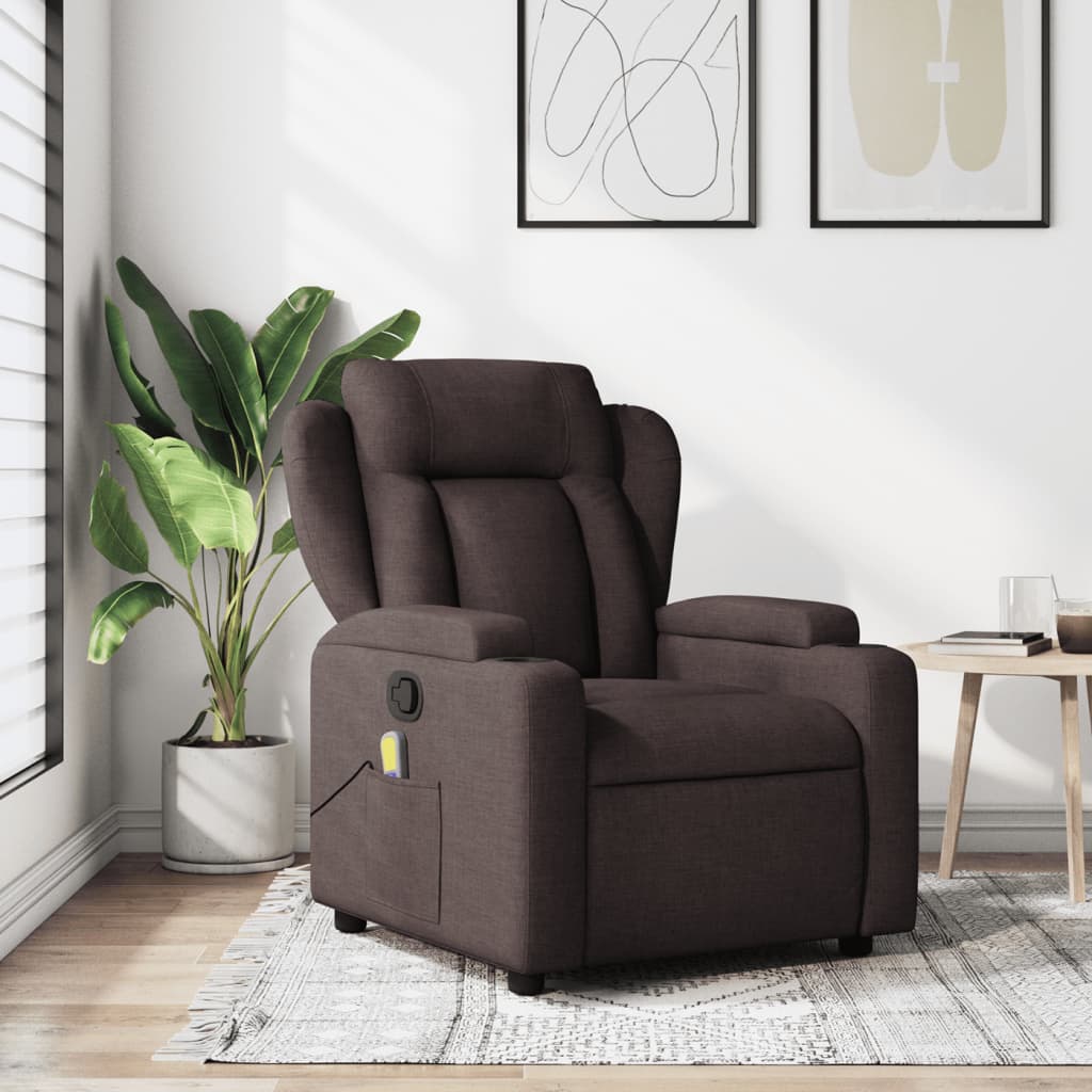 Vixl Fotoliu Electric De Masaj Rabatabil, , Textil