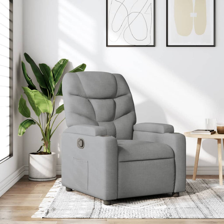 Vixl Fotoliu Electric De Masaj Rabatabil, , Textil