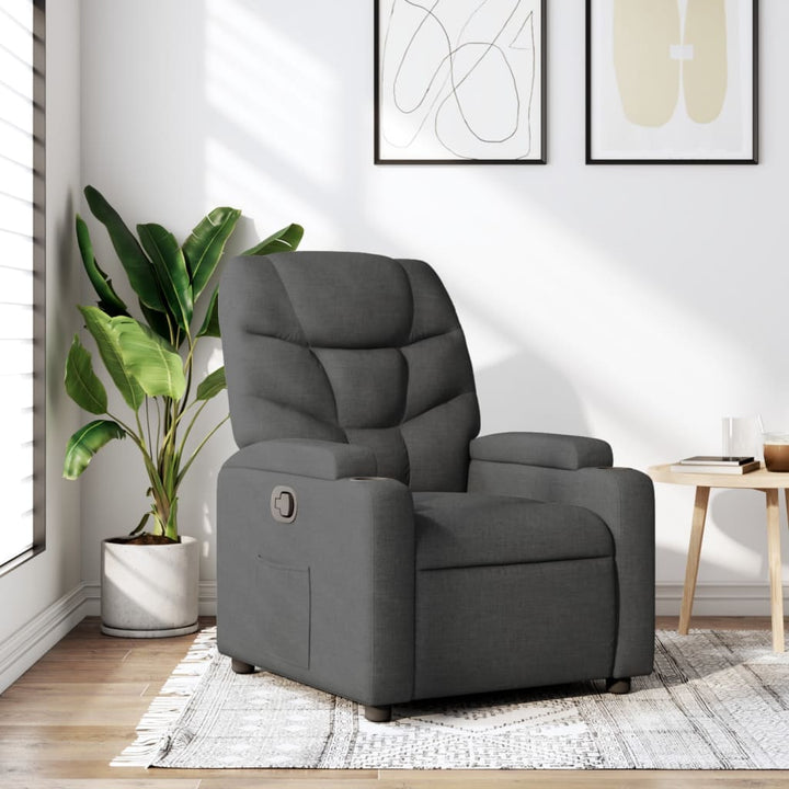 Vixl Fotoliu Electric De Masaj Rabatabil, , Textil