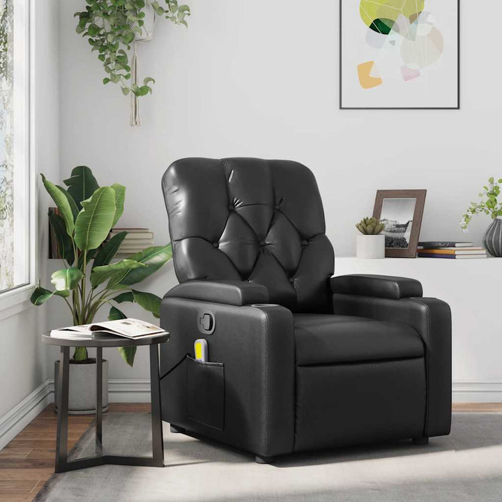 Fotoliu Rabatabil Electric, , Piele Ecologică