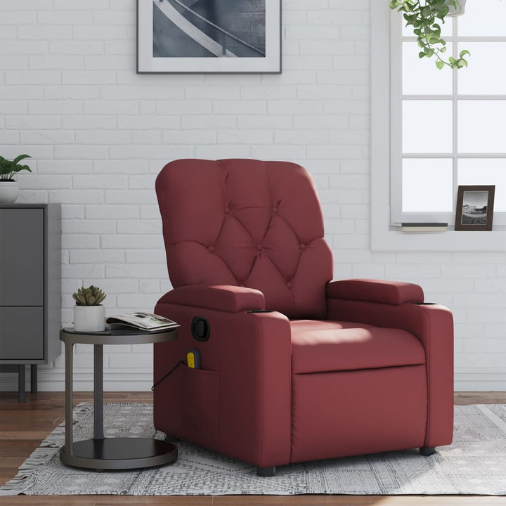 Fotoliu Rabatabil Electric, , Piele Ecologică