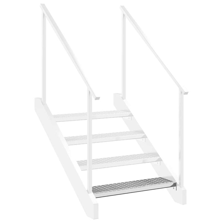 Treaptă Tip Grătar, , Oțel Galvanizat