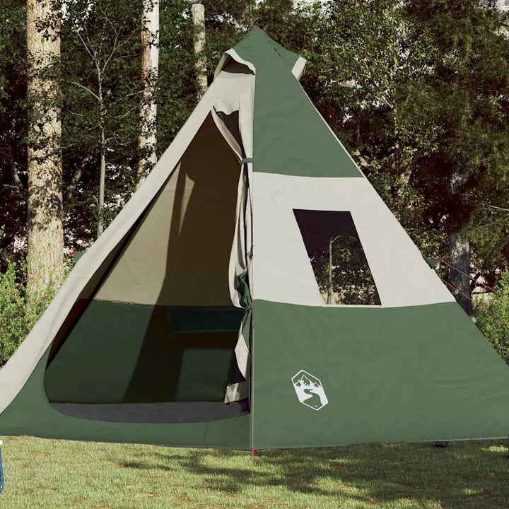 Cort De Camping Tipi Pentru 7 Persoane, Portocaliu, Impermeabil