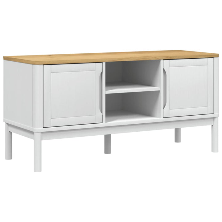 Dulap Tv &quot;Floro&quot;, , 114X43X55 Cm, Lemn Masiv De Pin