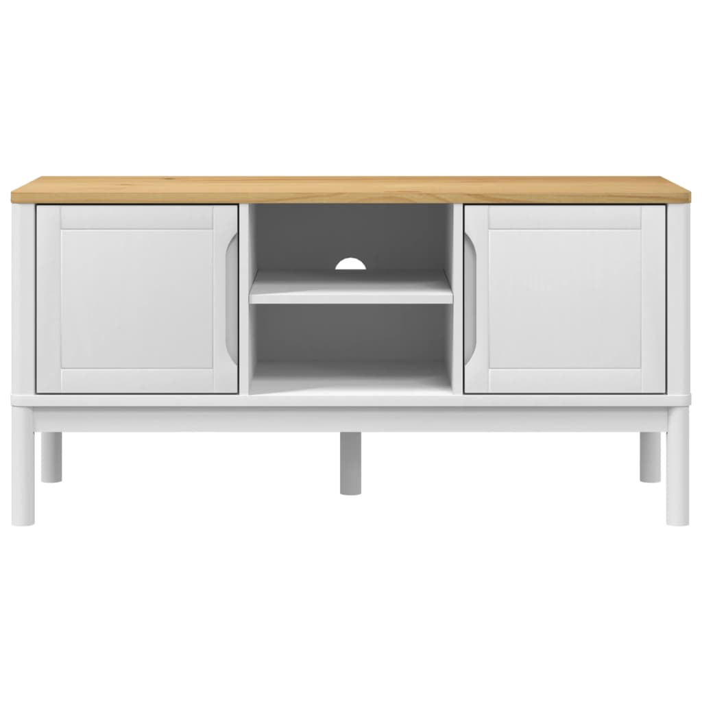 Dulap Tv &quot;Floro&quot;, , 114X43X55 Cm, Lemn Masiv De Pin