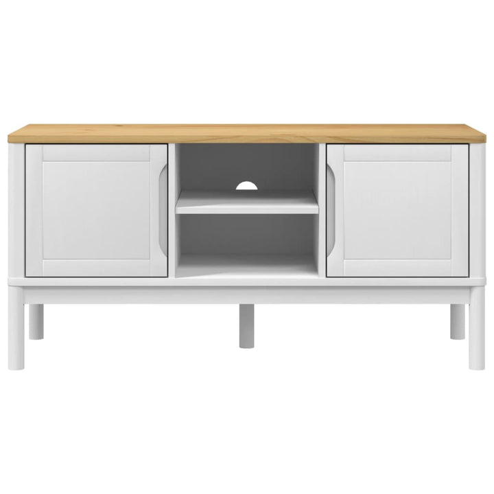 Dulap Tv &quot;Floro&quot;, , 114X43X55 Cm, Lemn Masiv De Pin