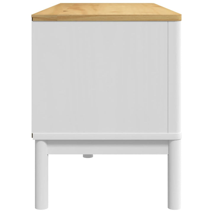 Dulap Tv &quot;Floro&quot;, , 114X43X55 Cm, Lemn Masiv De Pin