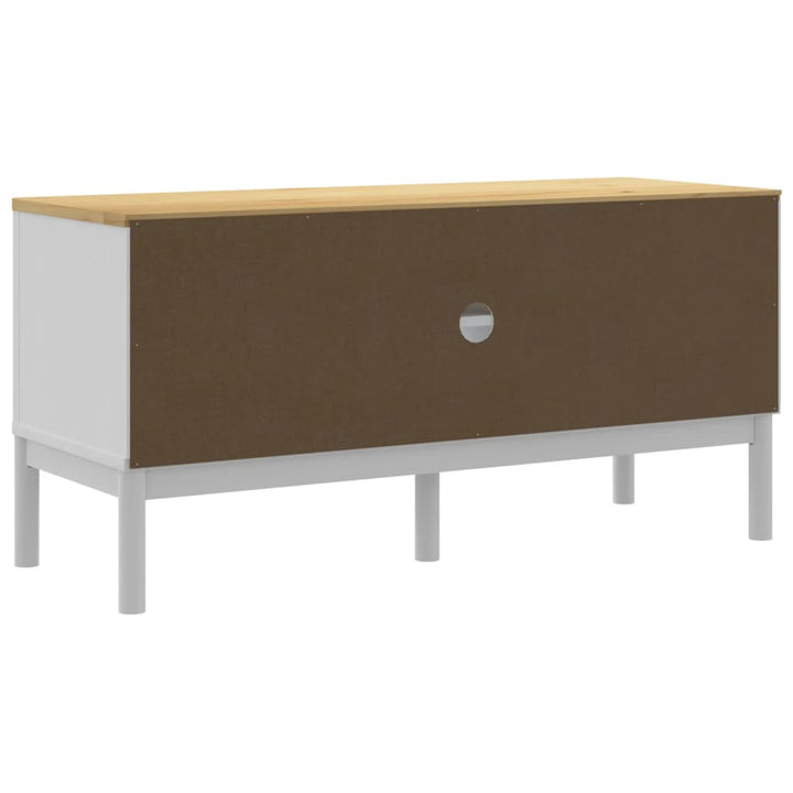Dulap Tv &quot;Floro&quot;, , 114X43X55 Cm, Lemn Masiv De Pin