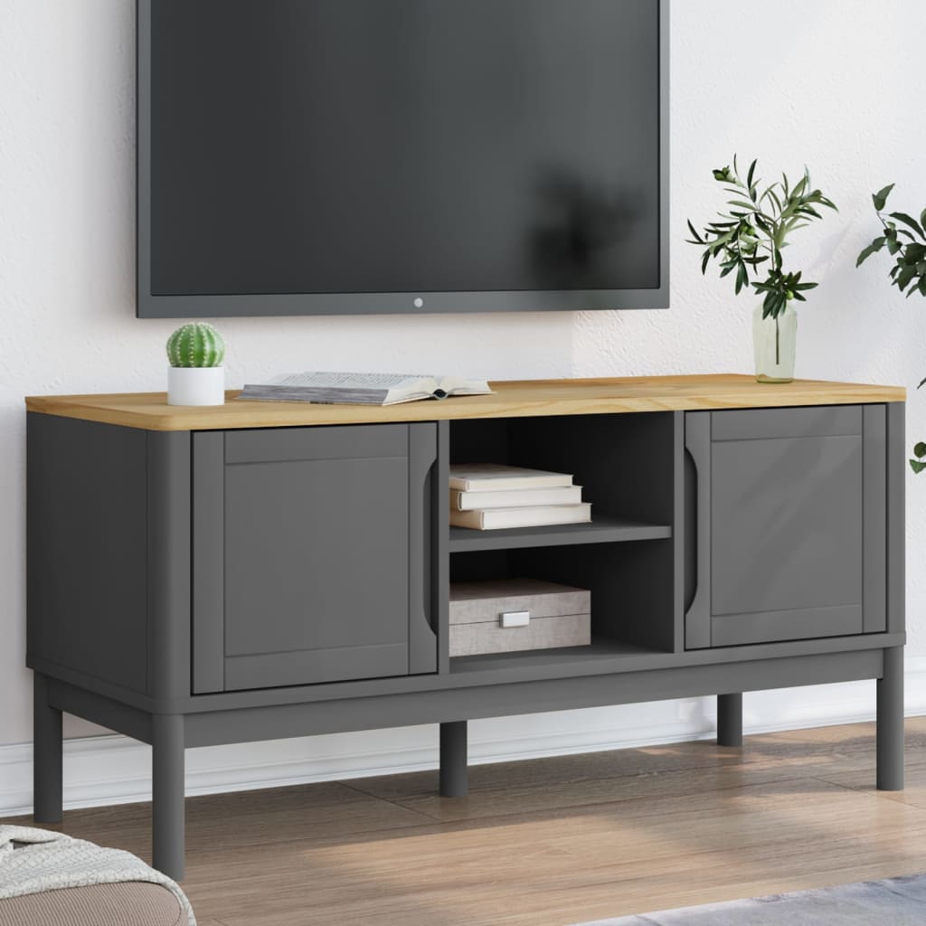 Dulap Tv &quot;Floro&quot;, , 114X43X55 Cm, Lemn Masiv De Pin