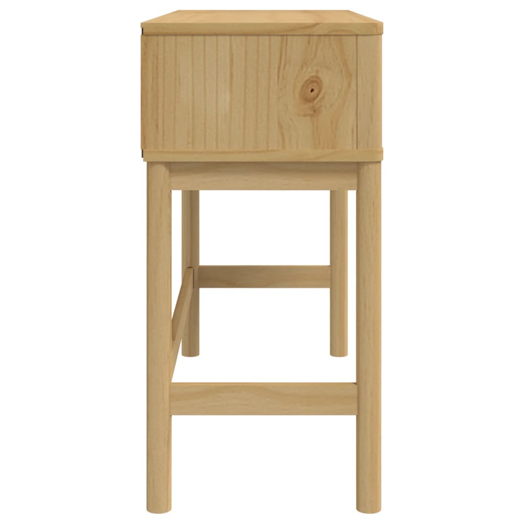 Măsuță Consolă Floro Maro Ceară 89,5X36,5X73 Cm Lemn Masiv Pin