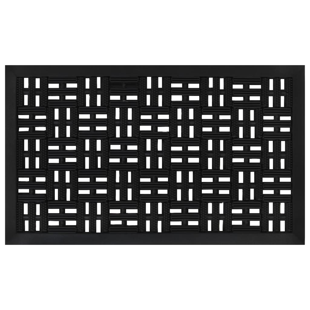 Covoraș De Ușă Dreptunghiular, 45X75 Cm, Cauciuc