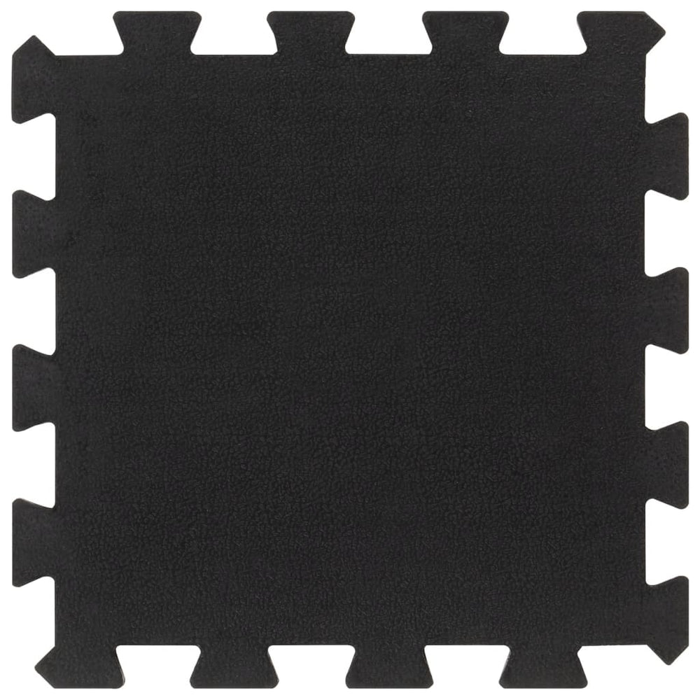 Plăci De Podea Din Cauciuc, 4 Buc., Negru, 16 Mm, 30X30 Cm