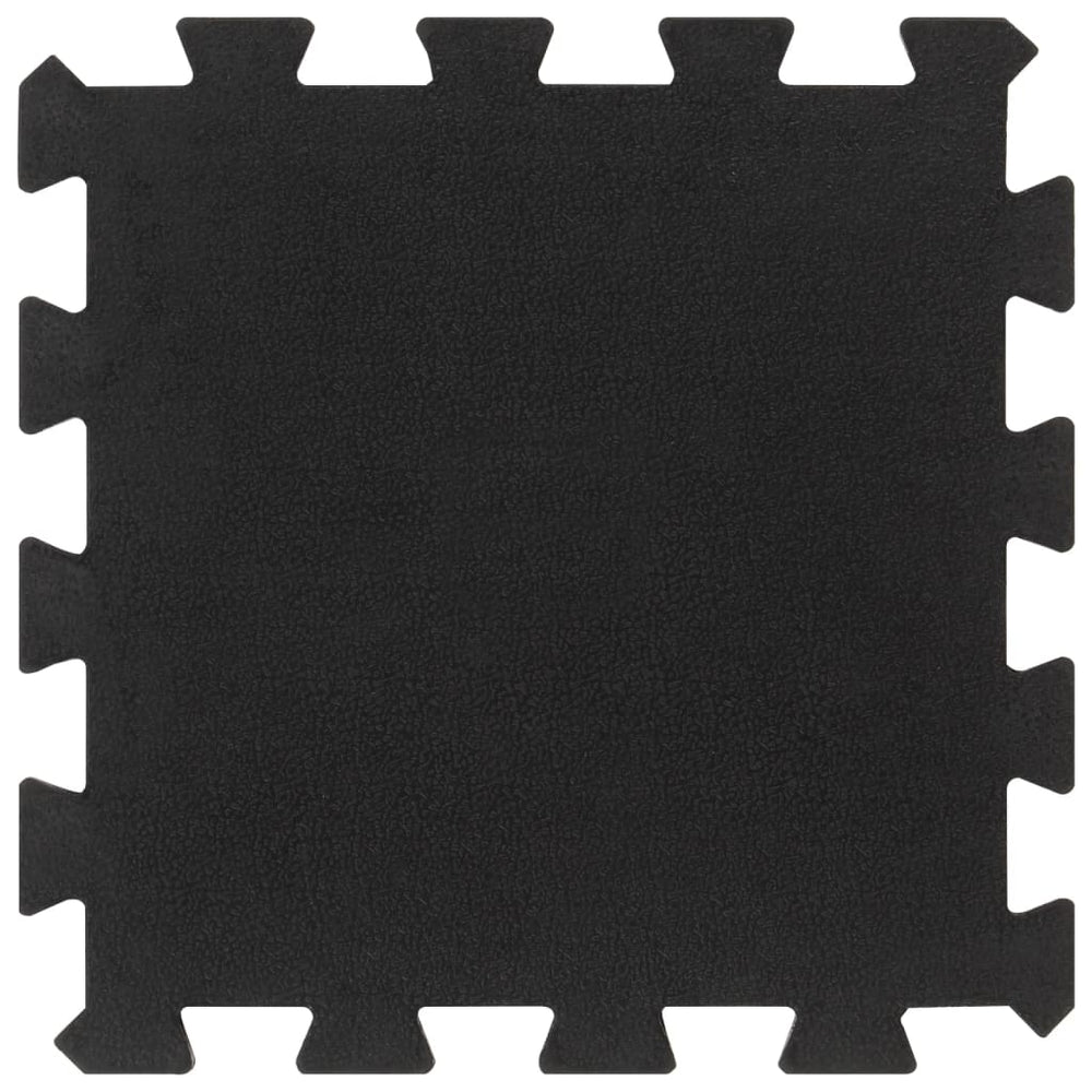 Plăci De Podea Din Cauciuc, 9 Buc., Negru, 16 Mm, 30X30 Cm