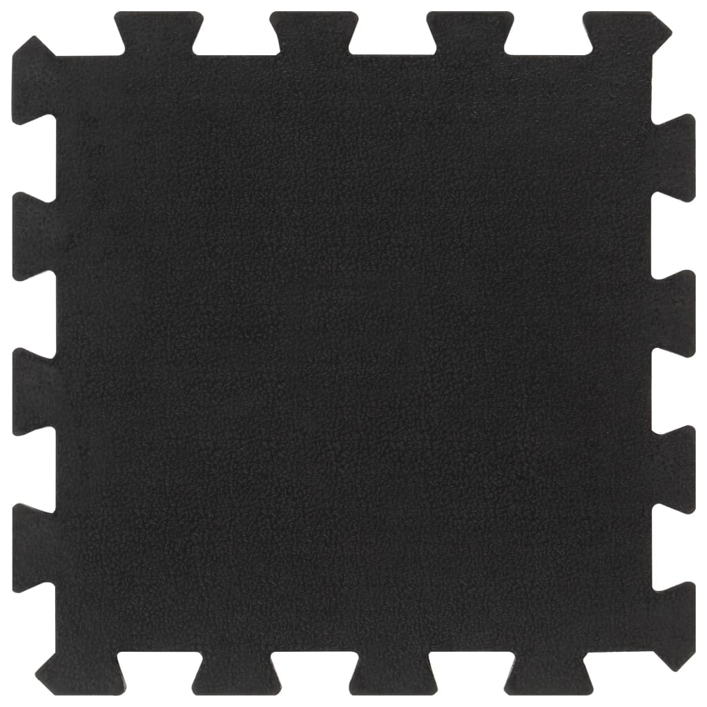 Plăci De Podea Din Cauciuc, 9 Buc., Negru, 16 Mm, 30X30 Cm
