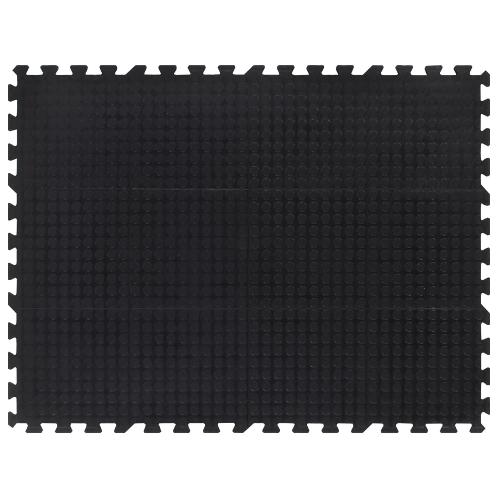 Placă De Podea Din Cauciuc, Negru, 12 Mm, 90X120 Cm