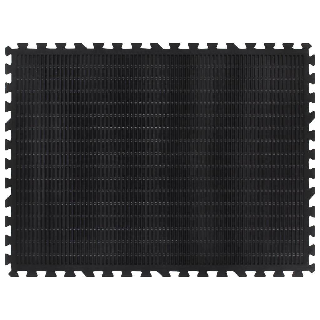 Placă De Podea Din Cauciuc, Negru, 12 Mm, 90X120 Cm