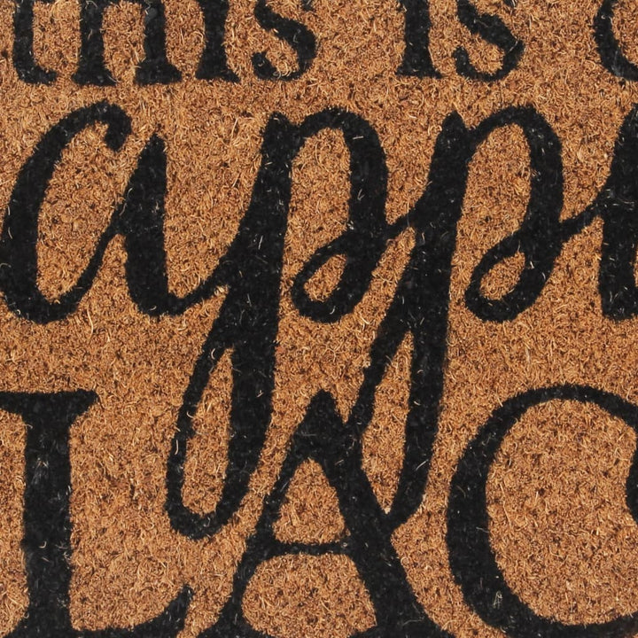 Covoraș De Ușă, Natural, , Fibre De Cocos